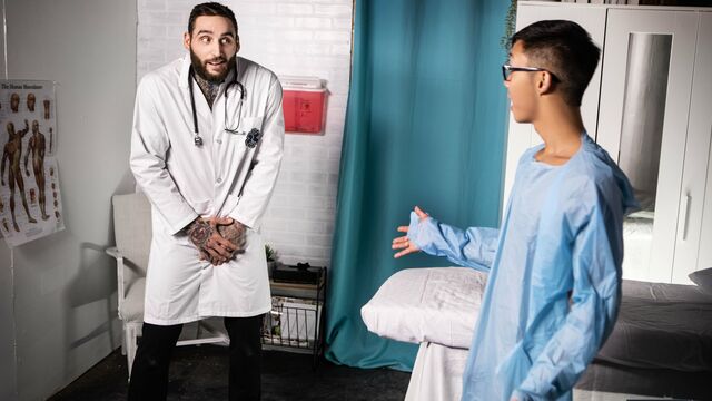Men.Com - Doctor Tony D'Angelo fucks Dane Jaxson's tight Asian ass
