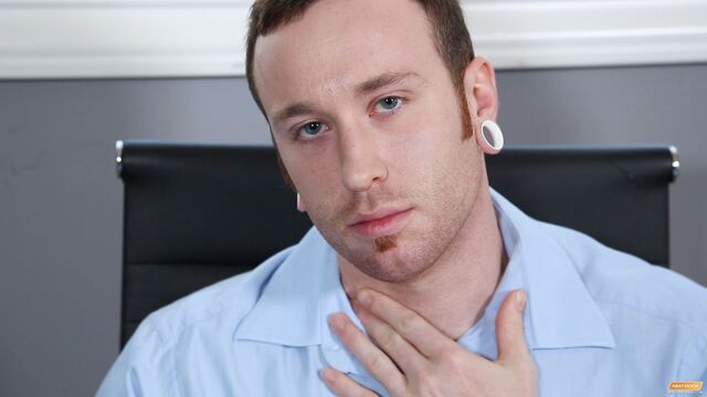 Nextdoor Male - Inked dude named Ray jacking off furiously right here