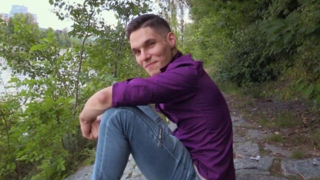 Bigstr - Amateur Euro hottie takes a facial after anal