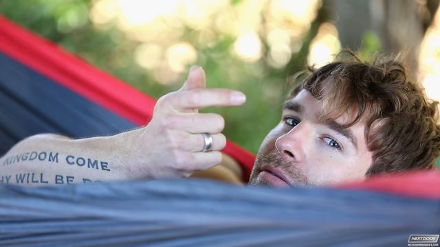 Nextdoor Buddies - Horned-up hunters Mark Long and Christian Cayden fuck in the woods