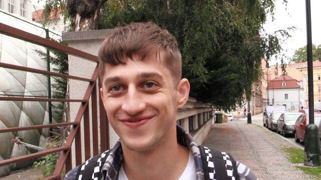 Bigstr - Hairy booty Czech boy getting fucked in the ass here