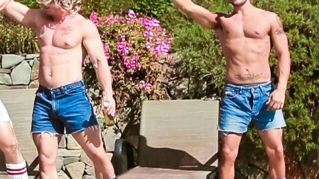 Nextdoor Buddies - Round booty twink dicked down by monster cock here