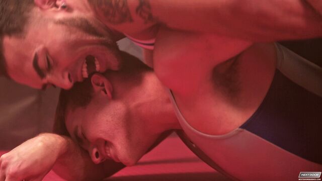 Nextdoor Buddies - Anal fucking and fighting with Kayden Hurley, James Huntsman, Rex Raw