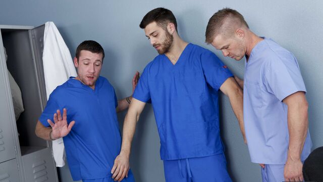 Men.Com - Doctor on doctor anal with Tommy Defendi, Trevor Knight, Liam Magnuson