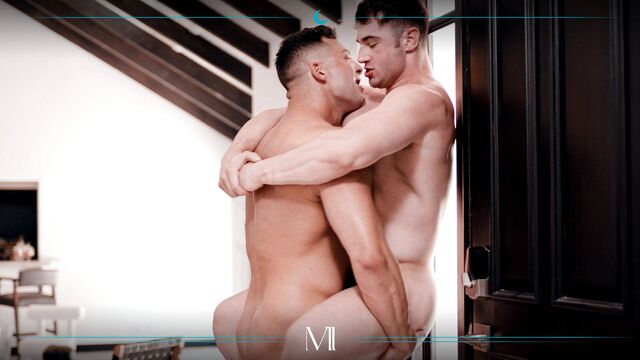 Falcon Studios - Michael Boston lets Lucca Mazzi fuck him doggystyle