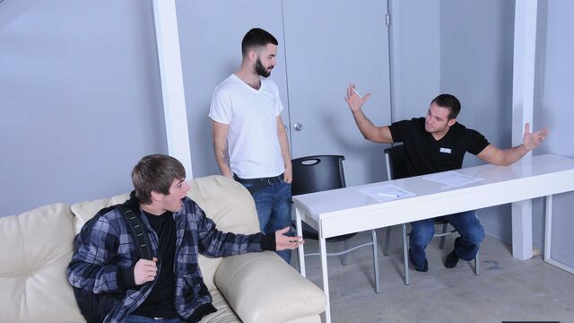 Men.Com - Johnny Rapid is quick to offer his little ass to Josh Long