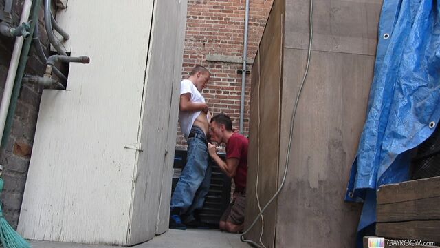 Gay Room - Alex Andrews shines in a very daring blowjob movie