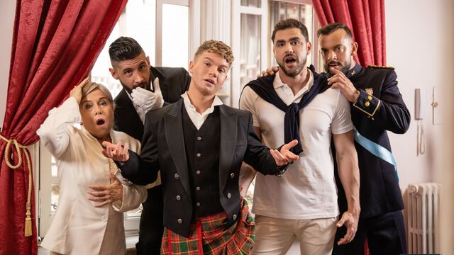 Men.Com - Royally kinky fucking with Kyle Fox and Dean Young