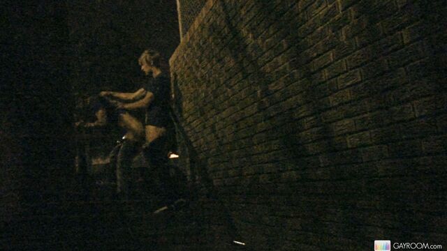 Gay Room - Back alley bang with super thirsty Dylan Hauser