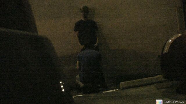 Gay Room - Dylan Hauser in a public blowjob movie with cumshots