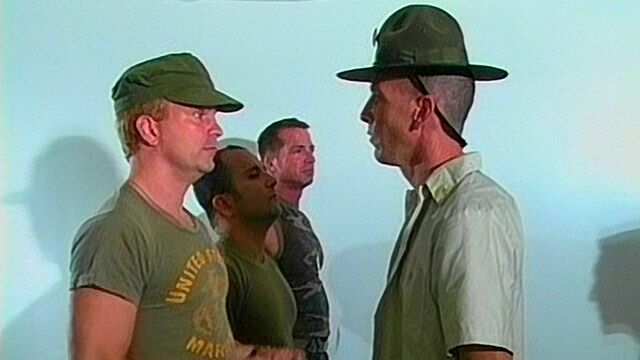 Richard.XXX - Army threesome with dudes that have large boners