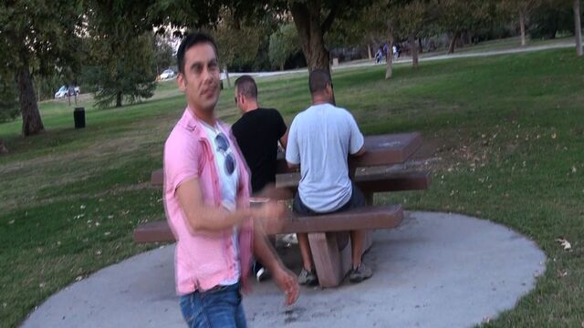 Gay Room - Dude creepily masturbates in the park and it is ODD
