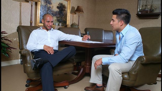 Richard.XXX - Leo Forte and Hunter Vance fucking at work