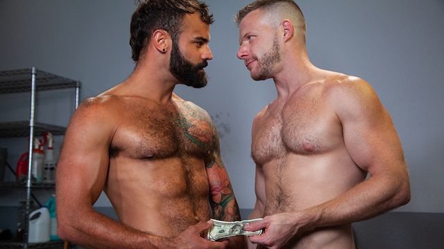 Raging Stallion - Rest stop oral with Brian Bonds and Drake Masters