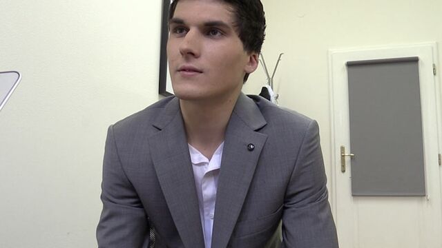 Bigstr - Fancy young man throated during a casting