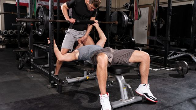 Falcon Studios - Hunks Roman Todd and Alexander Muller fucking at the gym