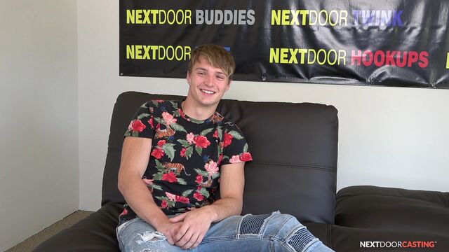Nextdoor Male - Fresh-faced hottie Ryan Rodrigues jerking his hard dick