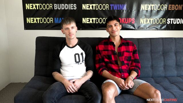 Nextdoor Male - Married guys Romeo Foxx & Dante Foxx in a casting anal video