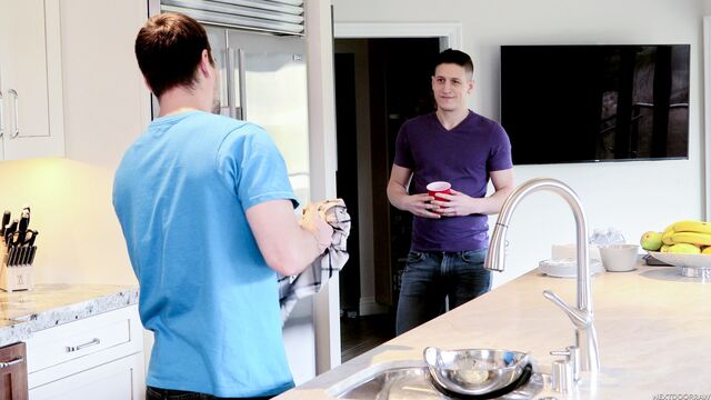 Nextdoor Raw - Dalton Riley and Princeton Price sneak away from the party to fuck