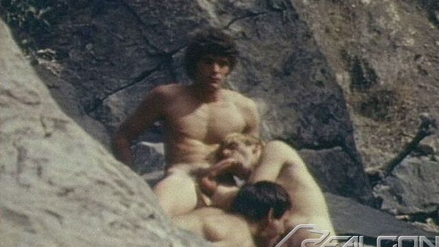 Nextdoor Buddies - Vintage movie with three guys that love sucking boners