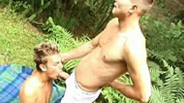 Pride Studios - Outdoor loving with horny David Mis and Honzek