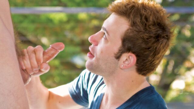 Falcon Studios - Scott Fremont gets really nasty in an outdoor 3some (kind of)