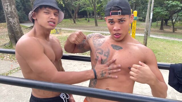 Eastboys - BTS experience showcasing horny Latino hunks