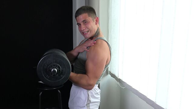 Eastboys - Flexing hottie Darrion Kautzer looks so goddamn hot