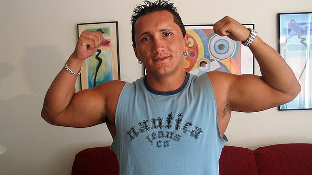 Pride Studios - Papi Chulo looks very hot with his dick all out