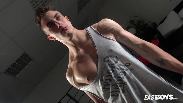 Eastboys - Gaston Bayer looks pretty gay and oily today