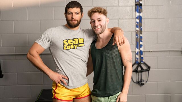 Men.Com - Shamu Azizam and Jackson Cooks are into gym fucking
