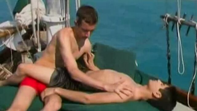 Pride Studios - Boat pleasure with Mikey Diaz and Matthew Summers