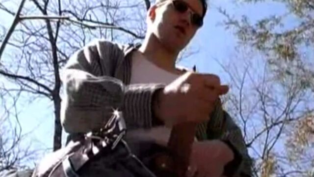 Pride Studios - Derrick Windsor wears sexy sunglasses and cums too