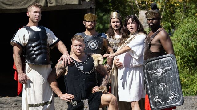 Men.Com - Sumner Blayne and Filou Fitt: gladiator cock feels good