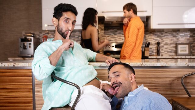 Men.Com - Bengali gay bang with Raj and Ram Sivan