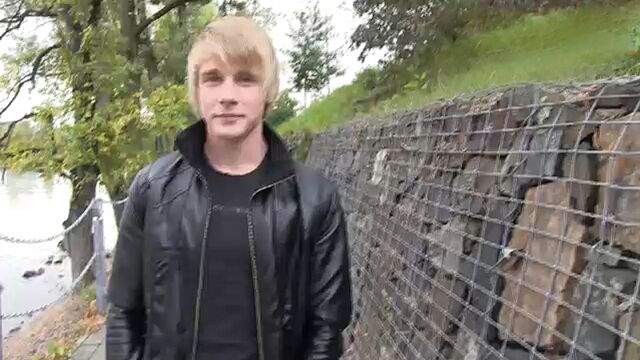 Bigstr - Blond-haired amateur fucks outdoors and indoors