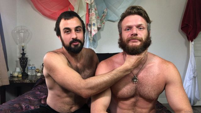 Men Over 30 - Brian Bonds and Mason Lear fuck in the ass on the bed