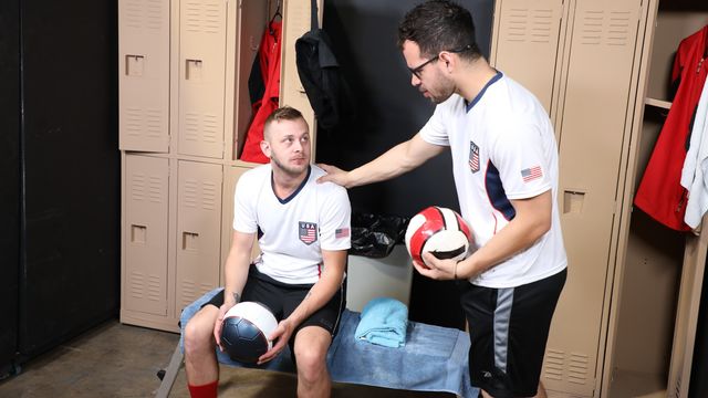 Dylan Lucas - Post-game anal with teammates Chandler Scott and Angel Ventura