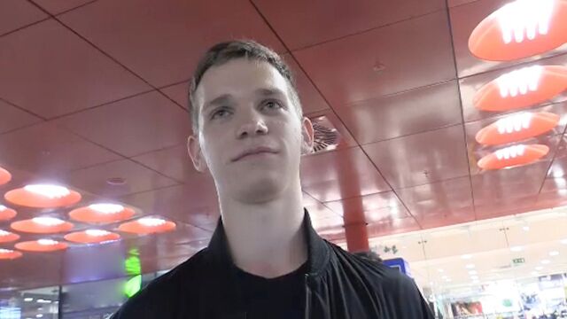 Bigstr - Slim Czech hottie cums during POV anal sex