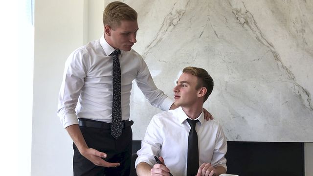 Missionary Boys - Interrupted bible studies lead to raw anal with Eric Charming and Lukas Stone