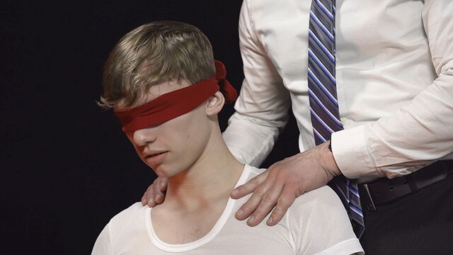 Missionary Boys - Elder Call rides dildos and fucks a creepy DILF