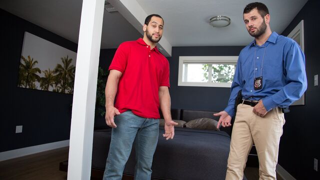 Nextdoor Buddies - Probation officer Johnny Hill fucks ex-con David Rose