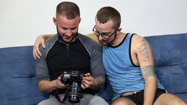 Men Over 30 - Jay Donahue and Sean Harding fuck after a stressful day at work