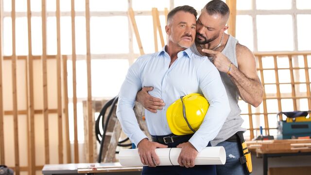 Men.Com - Jacob Lord and Ross Hurston are fucking on the floor