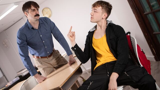Men.Com - Ezra Mahomes's troublemaking ass takes Seb Leblan's cock