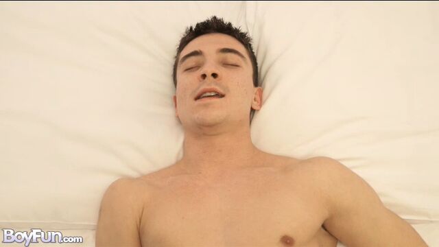 BoyFun - Jack Ganley is moaning while stroking hard