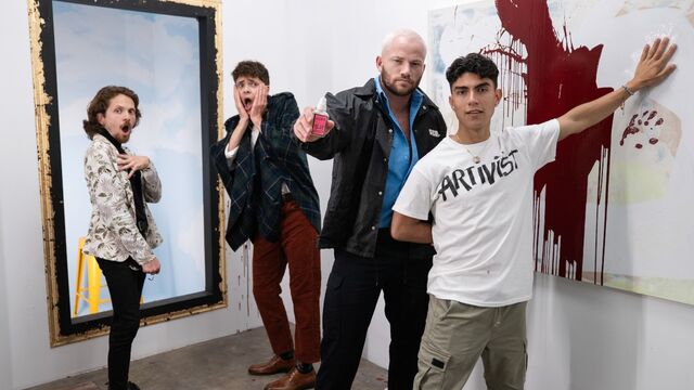 Men.Com - Prentitious art, sweaty anal - River North and Alfonso Osnaya