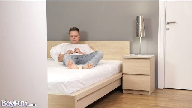 BoyFun - Nicolas is hairy, horny, and ready to get off