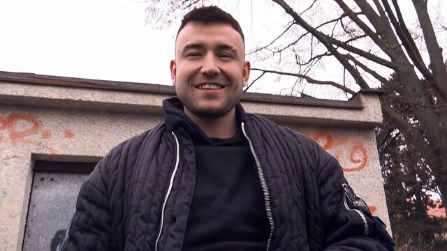 Bigstr - Denny and Slavo: quickie in a car, very gay POV fuck