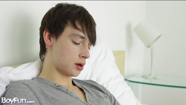 BoyFun - Alessandro Katz strokes that penis with determination